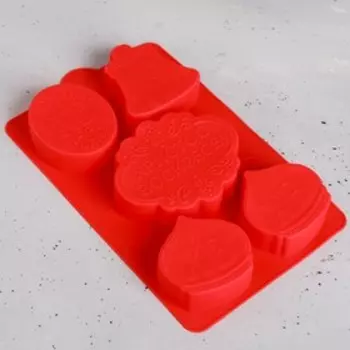 Форма для выпечки «Христос Воскресе», 27 × 16.7 см, цвет МИКС