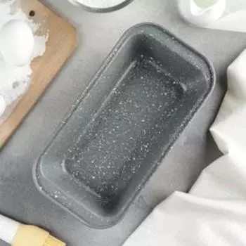 Форма для выпечки «Элин Мрамор», 25136 см, антипригарное покрытие, цвет серый