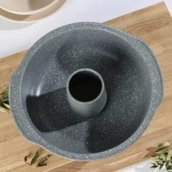 Форма для выпечки «Элин Мрамор. Кекс», 2827 см, антипригарное покрытие, цвет серый