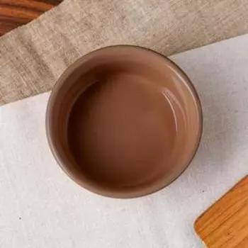 Форма для выпечки "Рамекин", коричневая, керамика, 0.25 л