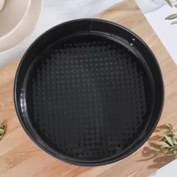 Форма для выпечки Доляна «Флорсет», 246,5 см, съёмное дно, антипригарное покрытие, рисунок МИКС