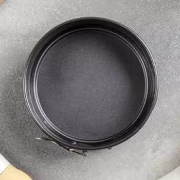 Форма для выпечки Доляна «Элин. Круг», 12.55 см, разъёмная, антипригарное покрытие