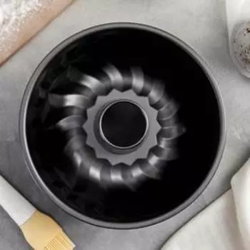 Форма для выпечки «Жаклин. Немецкий кекс», 2210 см, антипригарное покрытие, чёрная