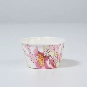 Форма для выпекания «Цветочная», розовая, 7 × 4 × 5 см