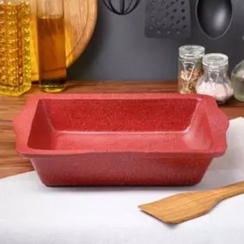 Форма для запекания "Гранит", красная глина, 2.3 л