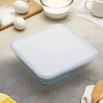 Форма для запекания и выпечки с крышкой квадратная, 207 см