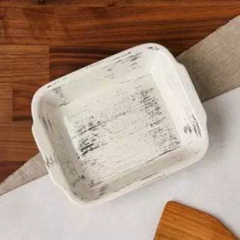 Форма для запекания "Прямоугольная", чёрный лофт плюс, 22х17х5 см, 720 мл