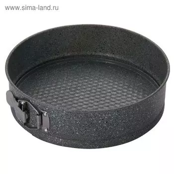 Форма круглая Regent inox Easy, разъёмная, размер 24х7 см