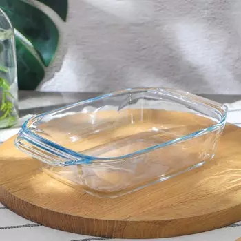 Форма прямоугольная из жаропрочного стекла для запекания Optimum, 1,4 л, 2817 см