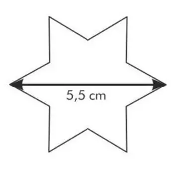 Форма «Звезда» для печенья Tescoma Delicia