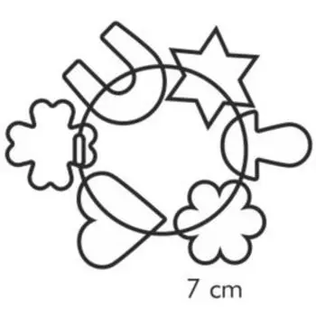 Формочки для печенья Tescoma Delicia, 6 шт.
