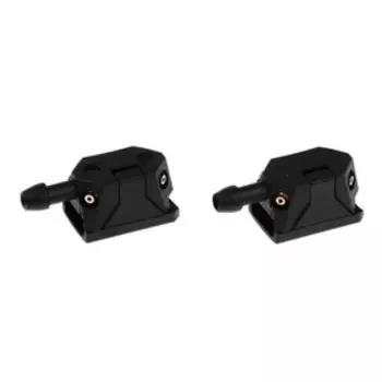 Форсунка стеклоомывателя, распыление 360°, крепление на щетку