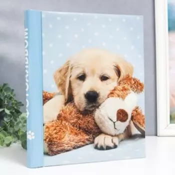 Фотоальбом 10 магнитных листов "Пёсик" 23х28 см