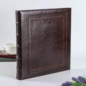 Фотоальбом 20 листов с пергаментом "Узор" 31х32 см