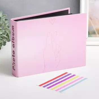 Фотоальбом на кольцах 25 листов «Признание в любви», с уголками, тиснение 19273 см