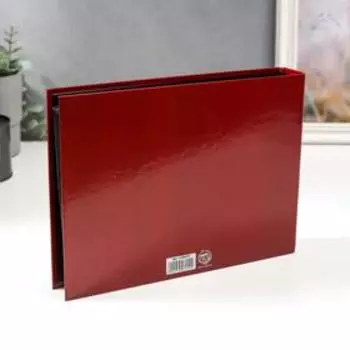 Фотоальбом 25 листов (уголки+кольца) "Семейный фотоальбом" 27х19 см