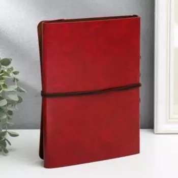 Фотоальбом 30 листов "Девушка в платье с бабочками" кожзам (на кольцах) 22х17х3,3 см