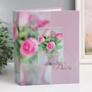 Фотоальбом "Букет-4" 100 фото 10х20 см МИКС