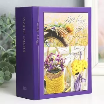 Фотоальбом "Цветы" 50 листов 100 фотографий 10х15 см