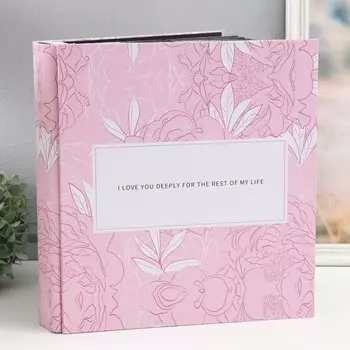 Фотоальбом кожзам на 1000 фото 10х15 см "Нежность" 36,2х33,8х6,8 см