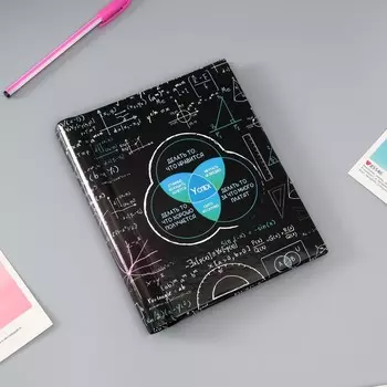 Фотоальбом магнитный 10 листов "Формула успеха" 2х16х19 см