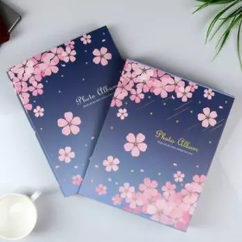 Фотоальбом магнитный 20 листов "Пятилистник" в коробке, зол.обвод МИКС 29,5х23,5х5,5 см