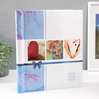 Фотоальбом магнитный 23х28 см. 20 листов, "Романтика"