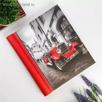 Фотоальбом магнитный 23Х28 см 30 листов "Красная машина"