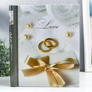 Фотоальбом магнитный "Свадебный" 20 листов 23х28 см