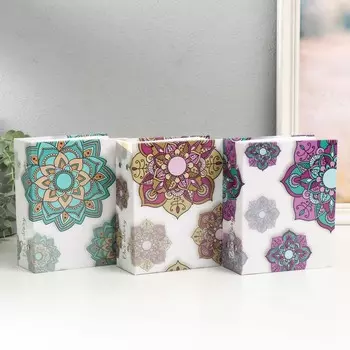 Фотоальбом на 100 фото 10х15 см "Орнамент" МИКС