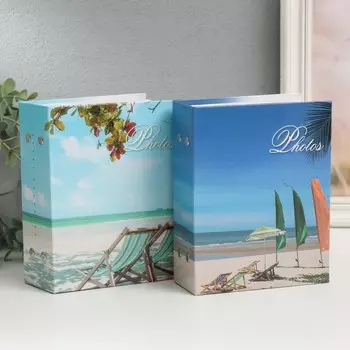 Фотоальбом на 100 фото 10х15 см "Отпуск" МИКС