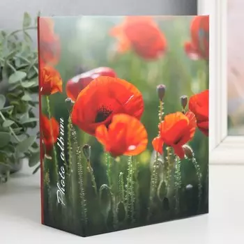 Фотоальбом на 100 фото 10х15 см, цветы