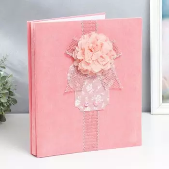 Фотоальбом на 100 фото 13х18 см "Прованс. Розали" текстиль 32,5х27,5х4 см