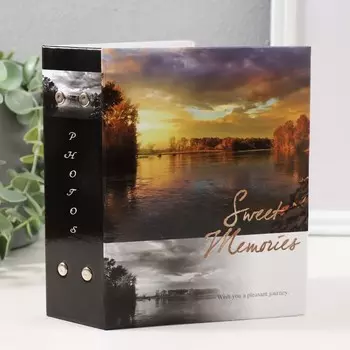 Фотоальбом на 100 фотографий "Ландшафт-8, Закат" 10x15 см