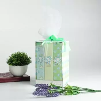 Фотоальбом на 120 фото 10х15 см "Детский" набор 3 шт по 40 ф в коробке МИКС 19,5х13х12,5 см 475356