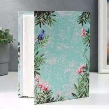 Фотоальбом на 200 фото 10х15 "Синяя птица в цветах"