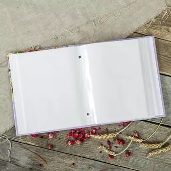 Фотоальбом на 200 фото 10х15 см "Цветочная коллекция-5" МИКС