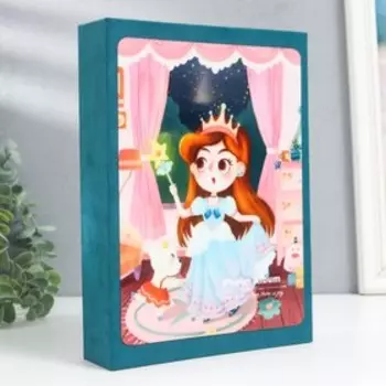 Фотоальбом на 200 фото 10х15 см "Малышка-принцесса" 26х19х5 см