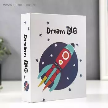 Фотоальбом на 200 фото 10х15 см "Ракета" 22,5х18х5 см