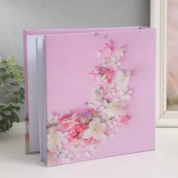 Фотоальбом на 200 фото "Цветы" 10х15 см