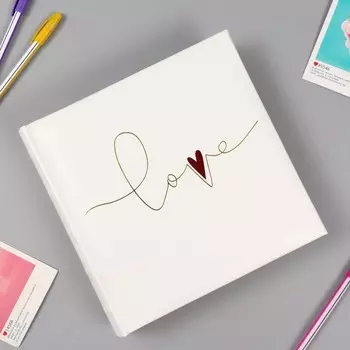 Фотоальбом на 200 фото "Любовь" 10х15 см