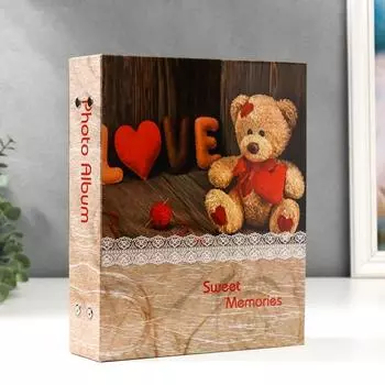 Фотоальбом на 200 фотографий "Любовь-2" 10x15 см МИКС