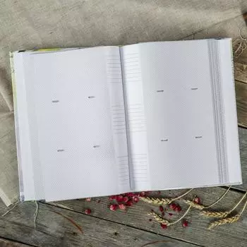 Фотоальбом на 300 фото 10х15 см "Цветочная коллекция-6" книжный п-т МИКС