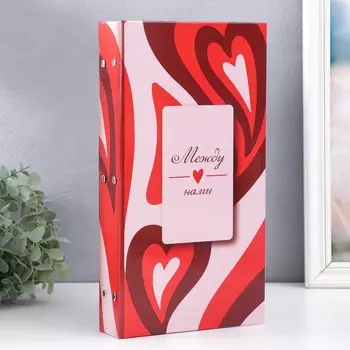 Фотоальбом для фотографий на 300 фото 1015 см Keep memories «Между нами любовь. Сердца», 33.517.55 см