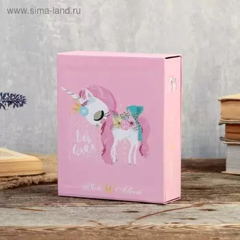 Фотоальбом на 40 фото 10х15 см "Мимишный" в коробке МИКС 17х14х5 см