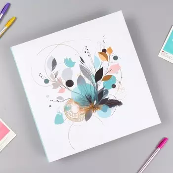 Фотоальбом на 500 фото "Цветы" 10х15 см