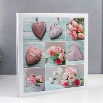 Фотоальбом на 500 фото "Сердечки" 10х15 см