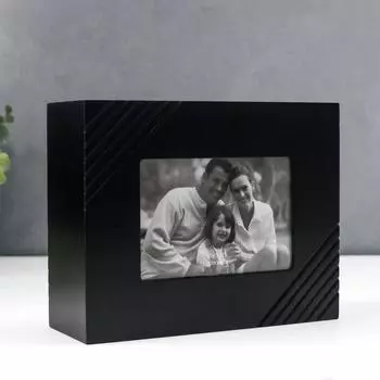 Фотоархив дерево на 48 фото 10х15 см "Линии жизни" чёрный 20,2х7,1х16 см