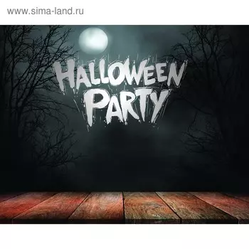 Фотобаннер, 300 200 см, с фотопечатью, люверсы шаг 1 м, «Вечеринка», Greengo