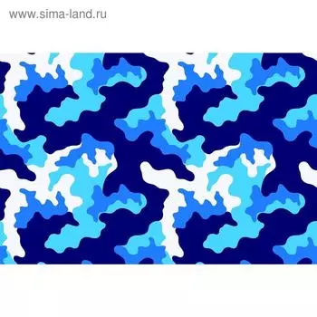 Баннер на забор, 300200 см, с фотопечатью, люверсы шаг 1 м, «Камуфляж 4», Greengo